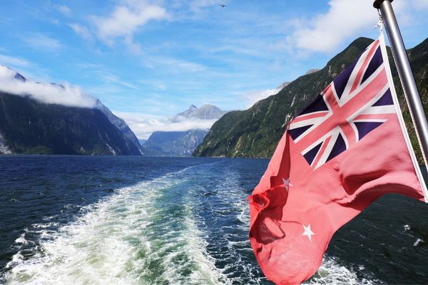 ニュージーランド・Christchurch「ニュージーランド旅行」の写真：ミルフォードサウンドのクルージングは当日...