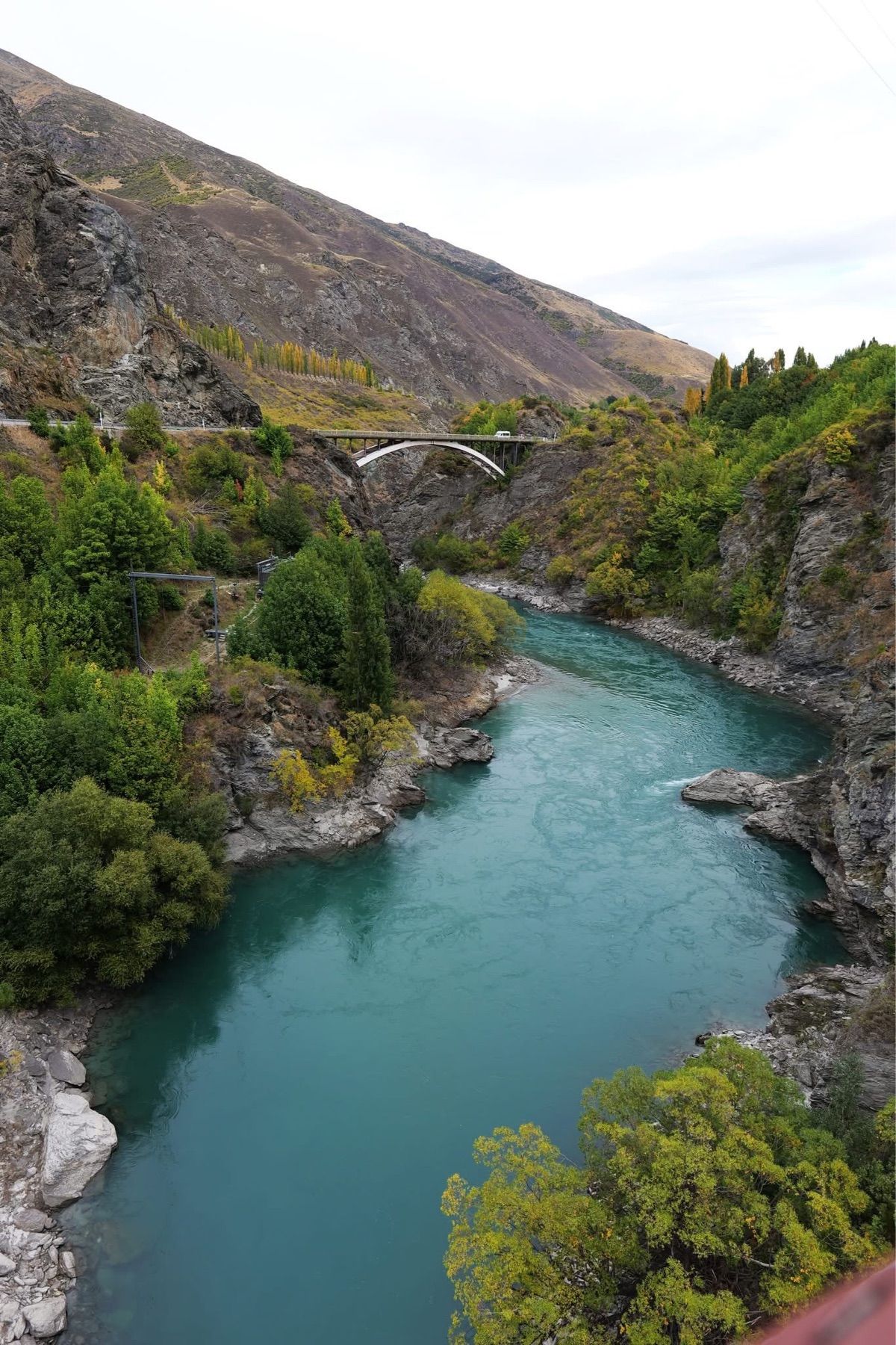 バンジージャンプするところ