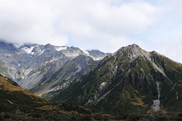 ニュージーランド・Christchurch「ニュージーランド旅行」の写真：アオラキ/マウントクックへの道のり
