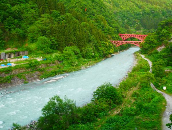 日本・長野県「宇奈月温泉・草津温泉旅行」の写真：宇奈月温泉