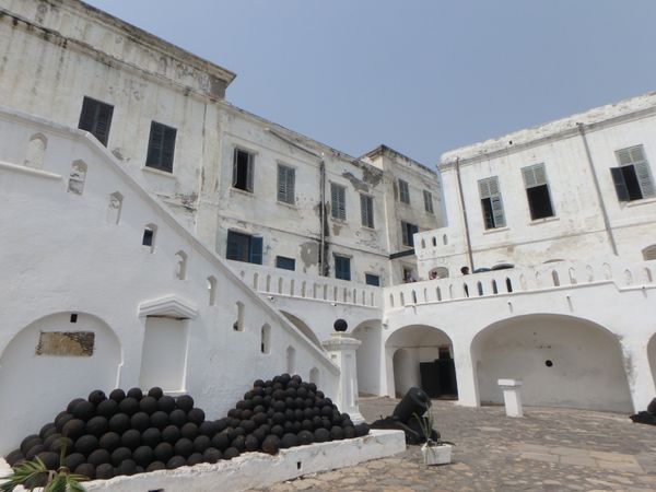 ガーナ・ケープコースト「ケープコースト城」の写真