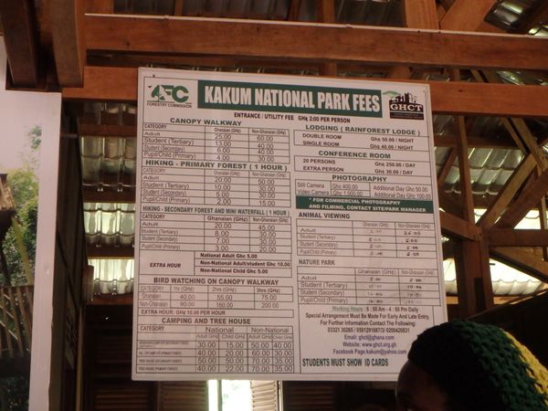 ガーナ「カクム国立公園」の写真