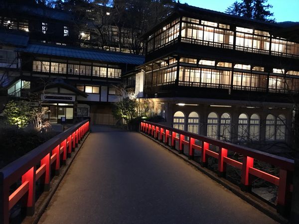 日本・群馬県「四万温泉　積善館」の写真