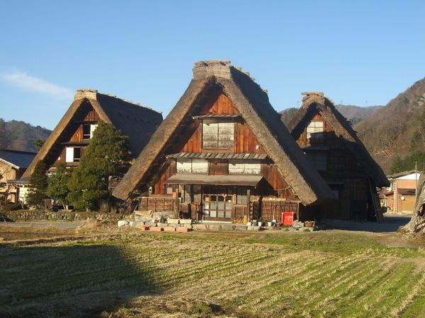 日本・岐阜県「白川郷　下呂温泉」の写真