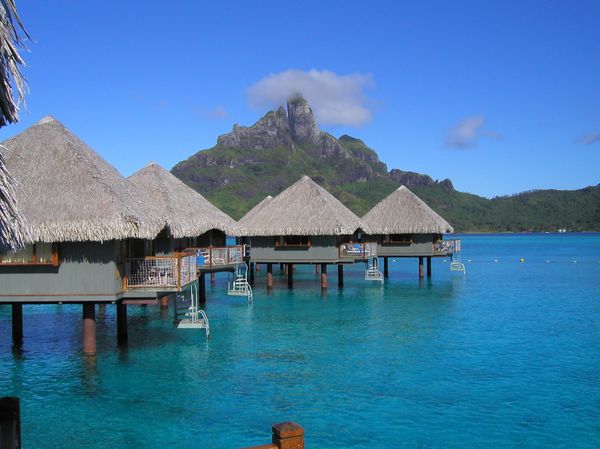 仏領ポリネシア「ボラボラ島」の写真