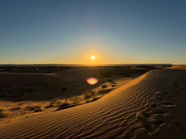 モロッコ・サハラ砂漠「CMN✈︎」の写真