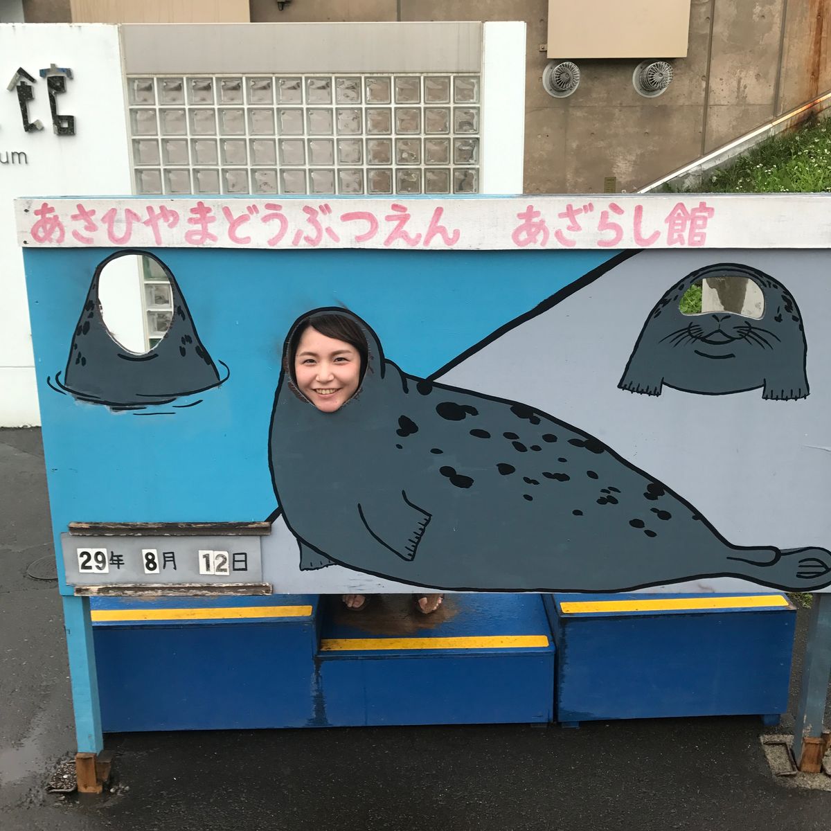 旭山動物園。全体的に近い。