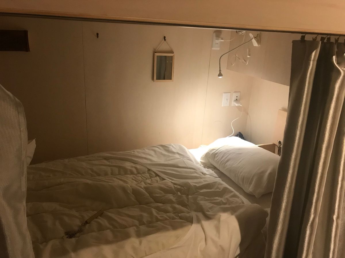 ゲストハウスのライトが竹細工の灯りで可愛かった。地方感のある日常「バリ安」...