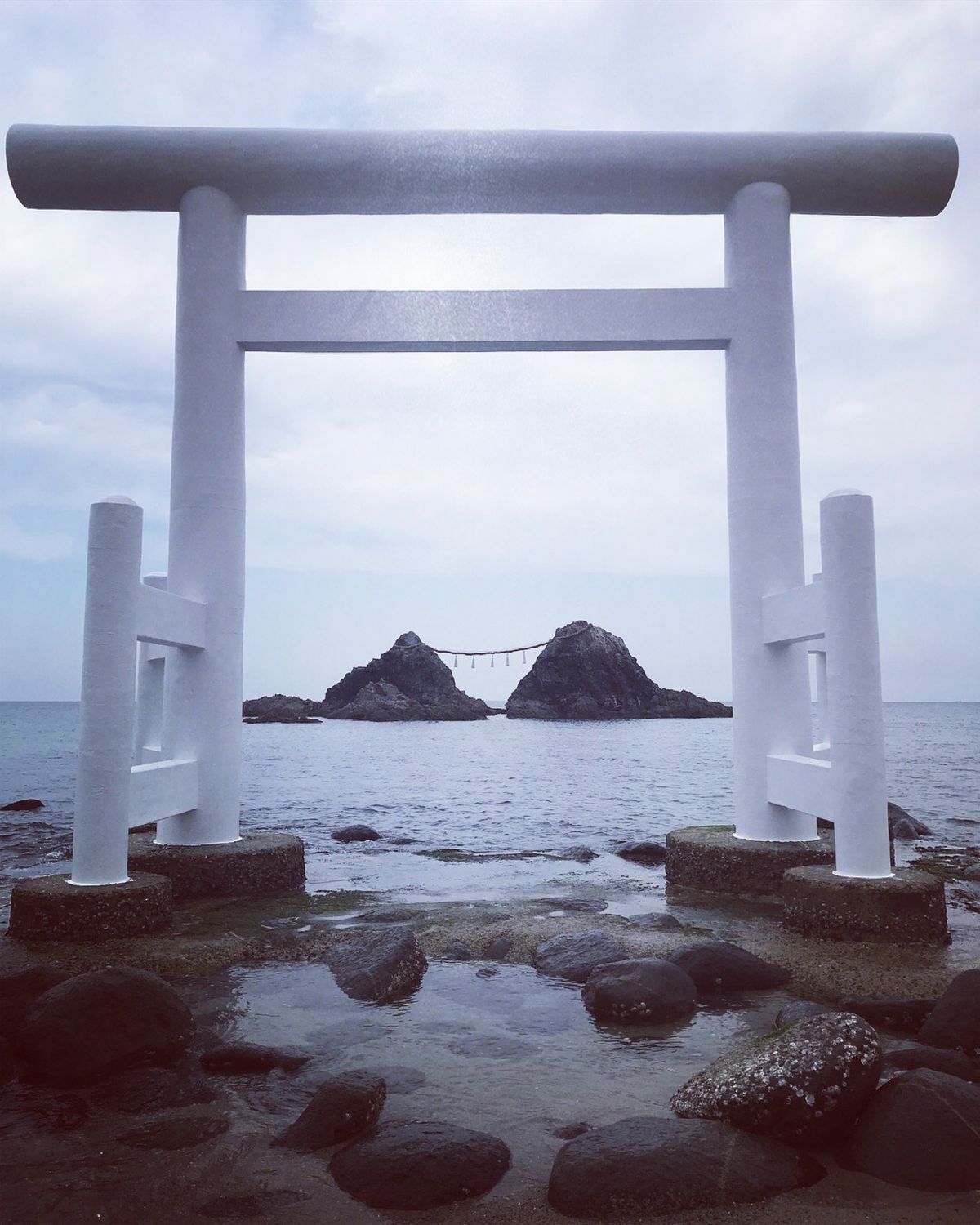 糸島からスタート。ひたすら歩いた。