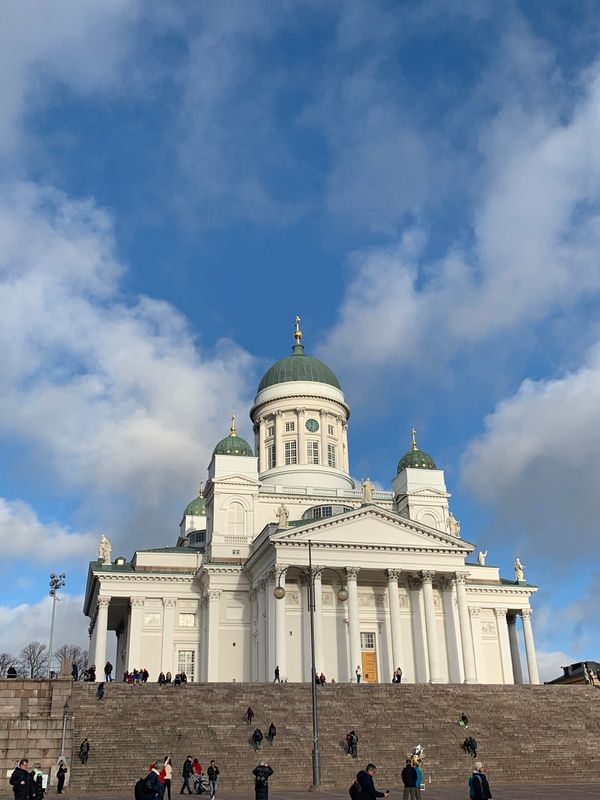 エストニア「2018フィンランド・エストニア」の写真：束の間の日差しが！