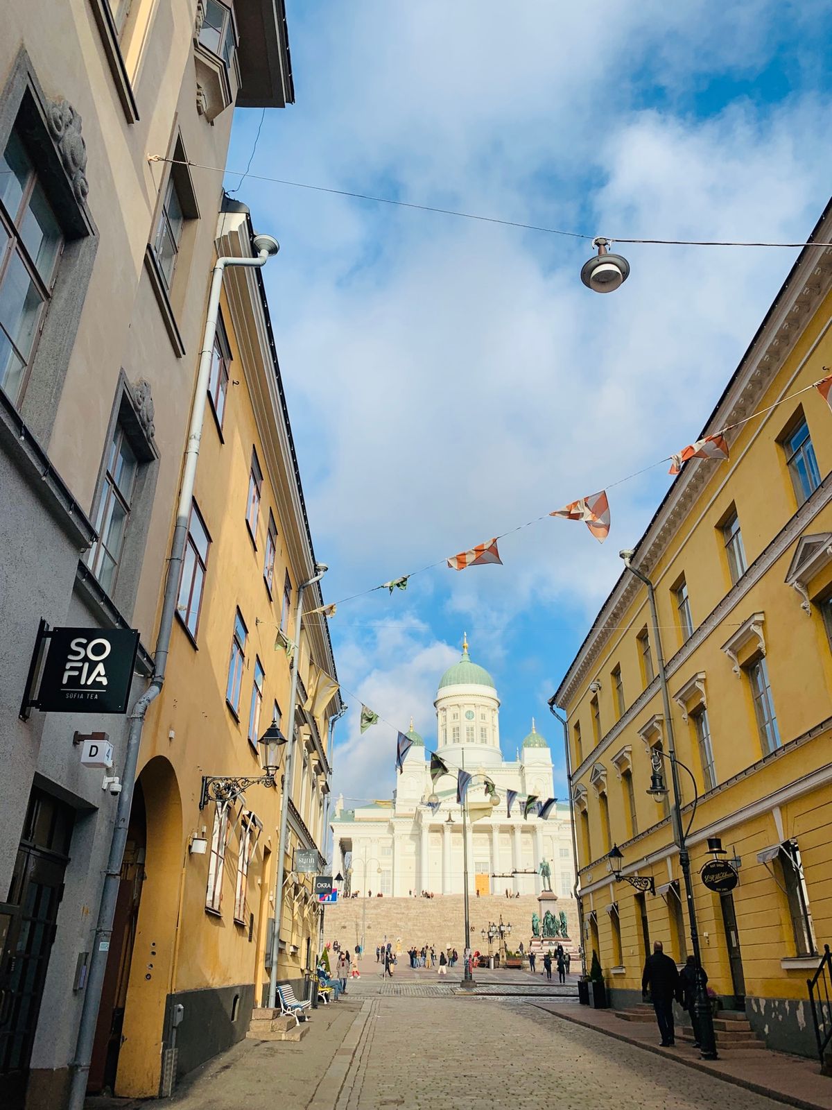 束の間の日差しが！