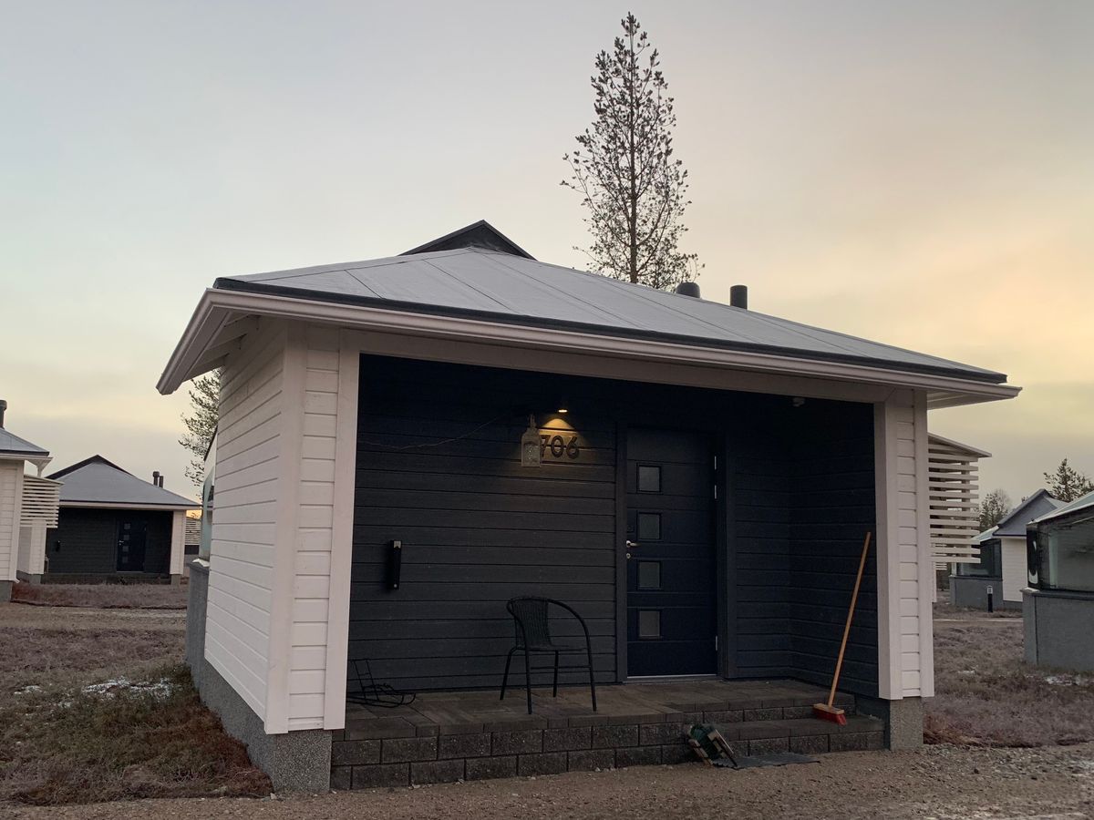 念願のガラスイグルー