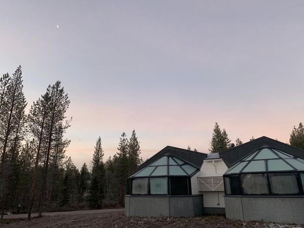 エストニア「2018フィンランド・エストニア」の写真：念願のガラスイグルー