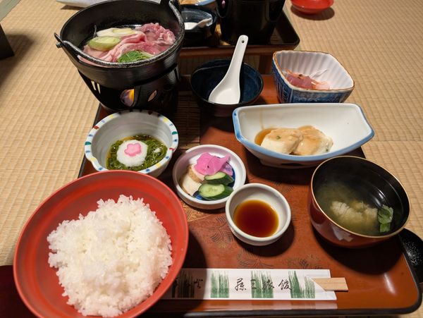 日本・岩手県「帰省ついでに東北旅行」の写真：藤三旅館の食事
美味しかった