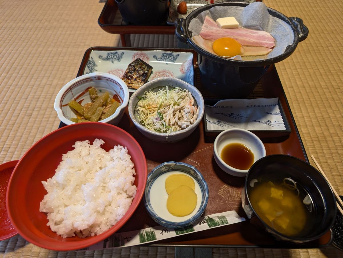 藤三旅館の食事
美味しかった