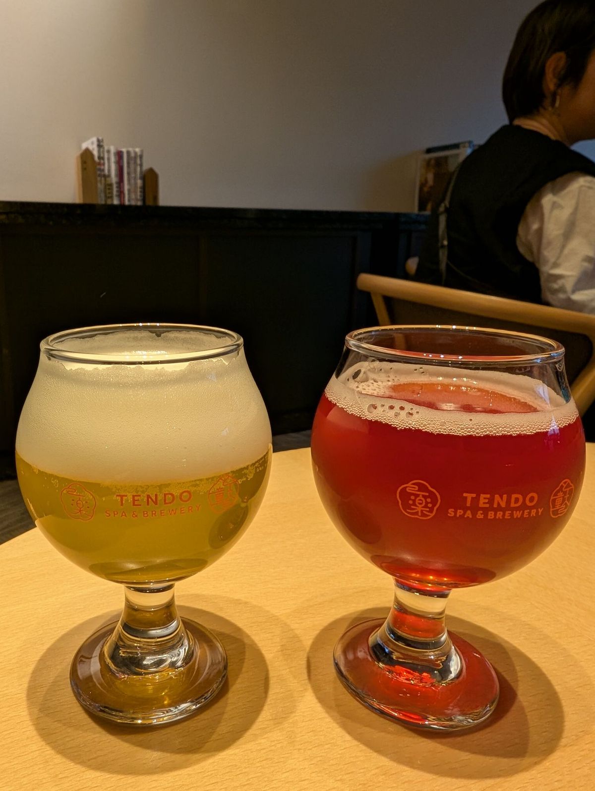 初日の宿は湯坊いちらくTENDO BREWERY &amp; SPA
オー...