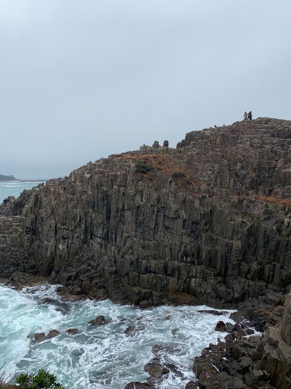日本・福井県「2018石川・福井」の写真：東尋坊はめちゃくちゃ火曜サスペンス劇場で...