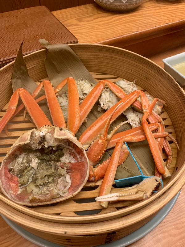 日本・福井県「2018石川・福井」の写真：蟹三昧🦀初香箱蟹はお上品な味でした。蟹し...