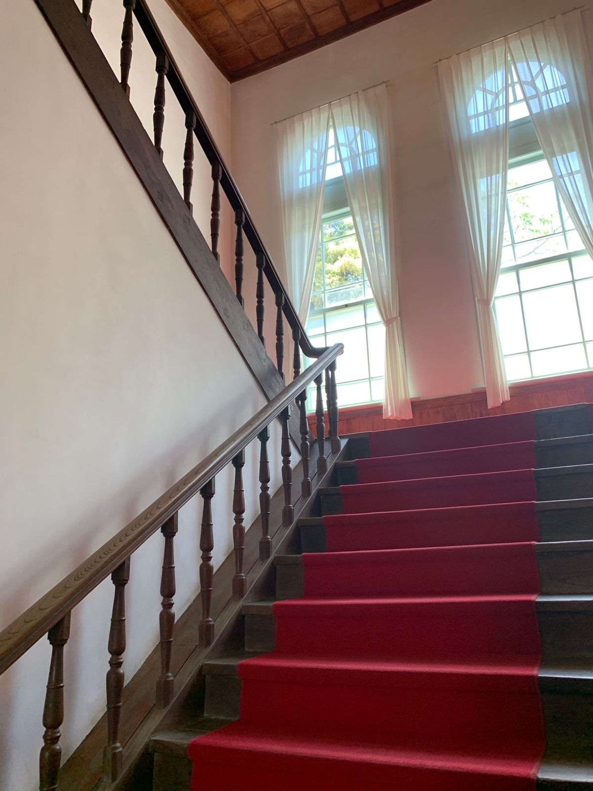 松江城近くの亀田山喫茶室。クラシカルな建物が可愛い。。ボランティアのツアー...