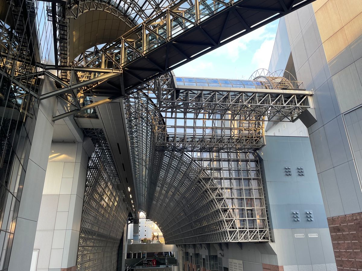 京都駅の大階段