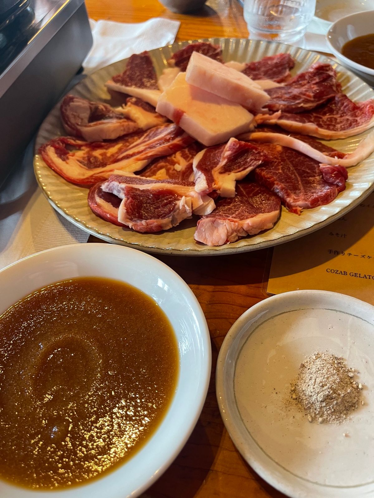 全く癖のない、おいしい羊のお肉でした🐑