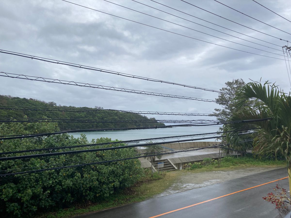 ホテルは本当北部、国頭郡東村という場所にあります。昨年11月に来たときは前...