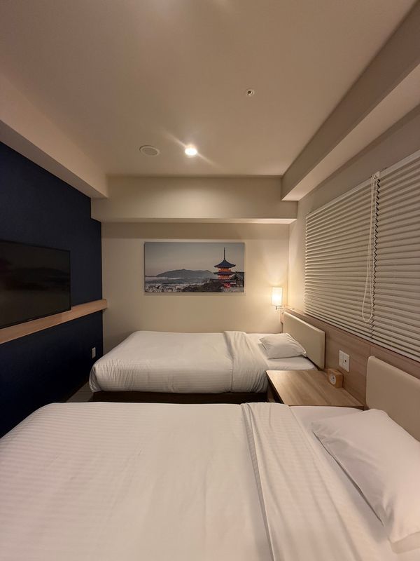 日本・京都「(2025.4)京都女子旅」の写真：1泊目の宿泊先
立地かなりよし！
でも訪...