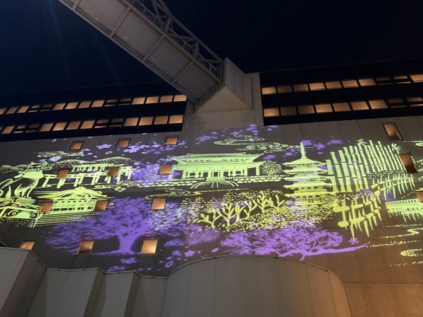 日本・京都「(2025.4)京都女子旅」の写真：京都駅内の素敵カフェ
お酒も飲めます
夜...