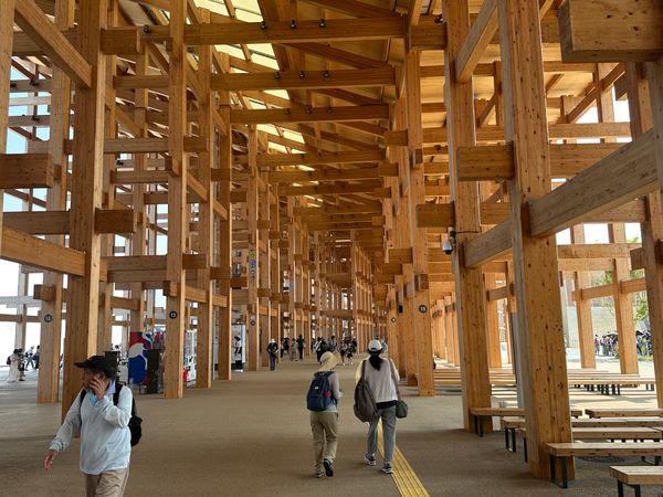 日本・大阪府「2025大阪・関西万博」の写真：2025大阪・関西万博日中
うだるような暑さ