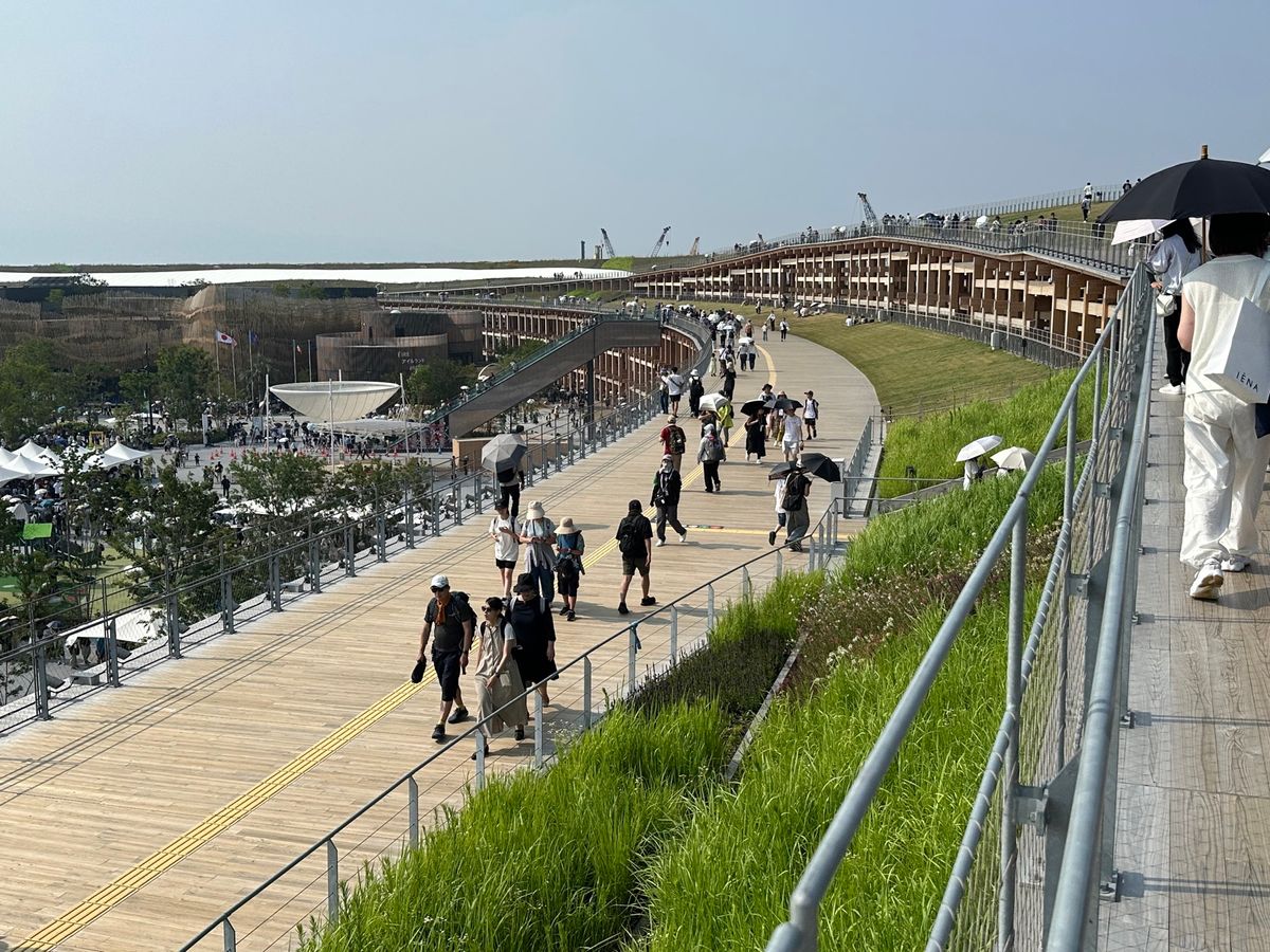 2025大阪・関西万博日中
うだるような暑さ