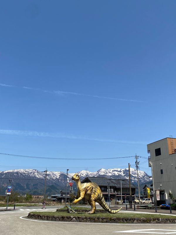 日本・福井県「Fukui」の写真：勝山駅