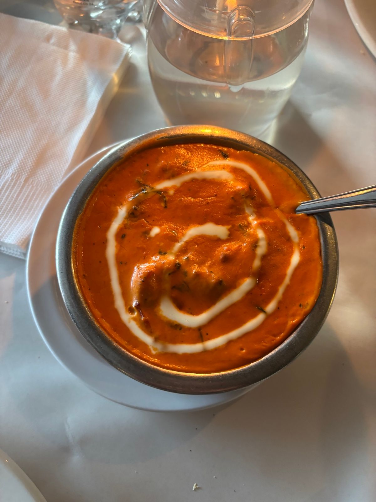 The Indian Ovenというインド料理店で夕食を摂りました。本格的...