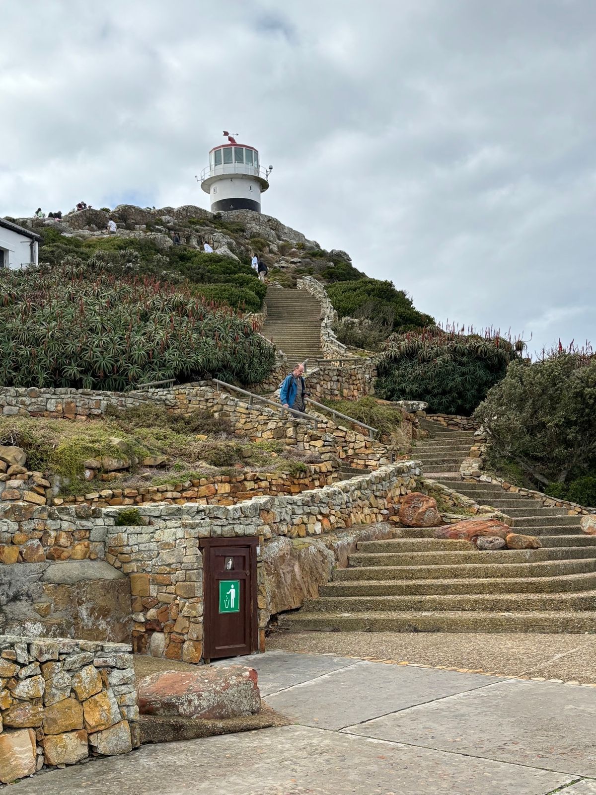 ケープポイントへ行きました。岬の最先端まで歩いて行けます。