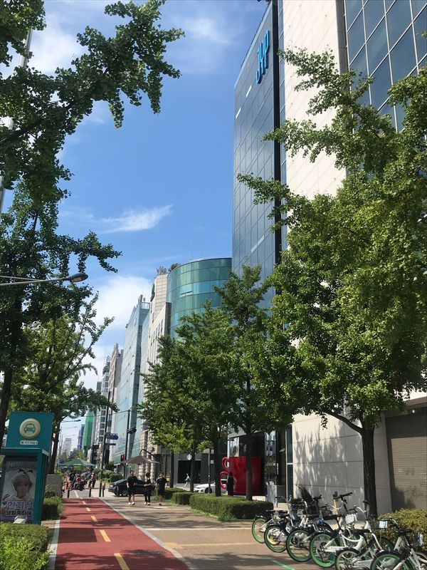 大韓民国 (韓国)「ソウル美容旅」の写真：JYP事務所
残念ながらカフェはclose。