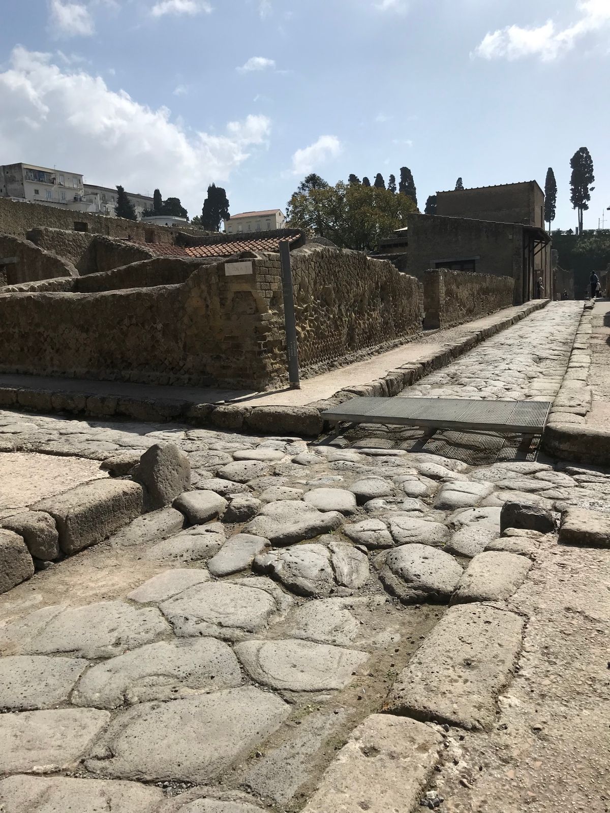 エルコラーノ　＊Arte card利用
ベスビオ火山の噴火により被害を受け...