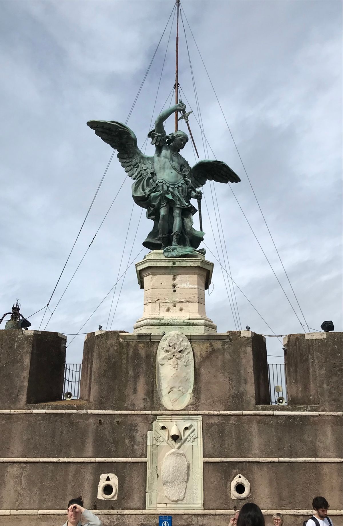 サンタンジェロ城　＊Roma pass利用
バチカンのサン・ピエトロ大聖堂...