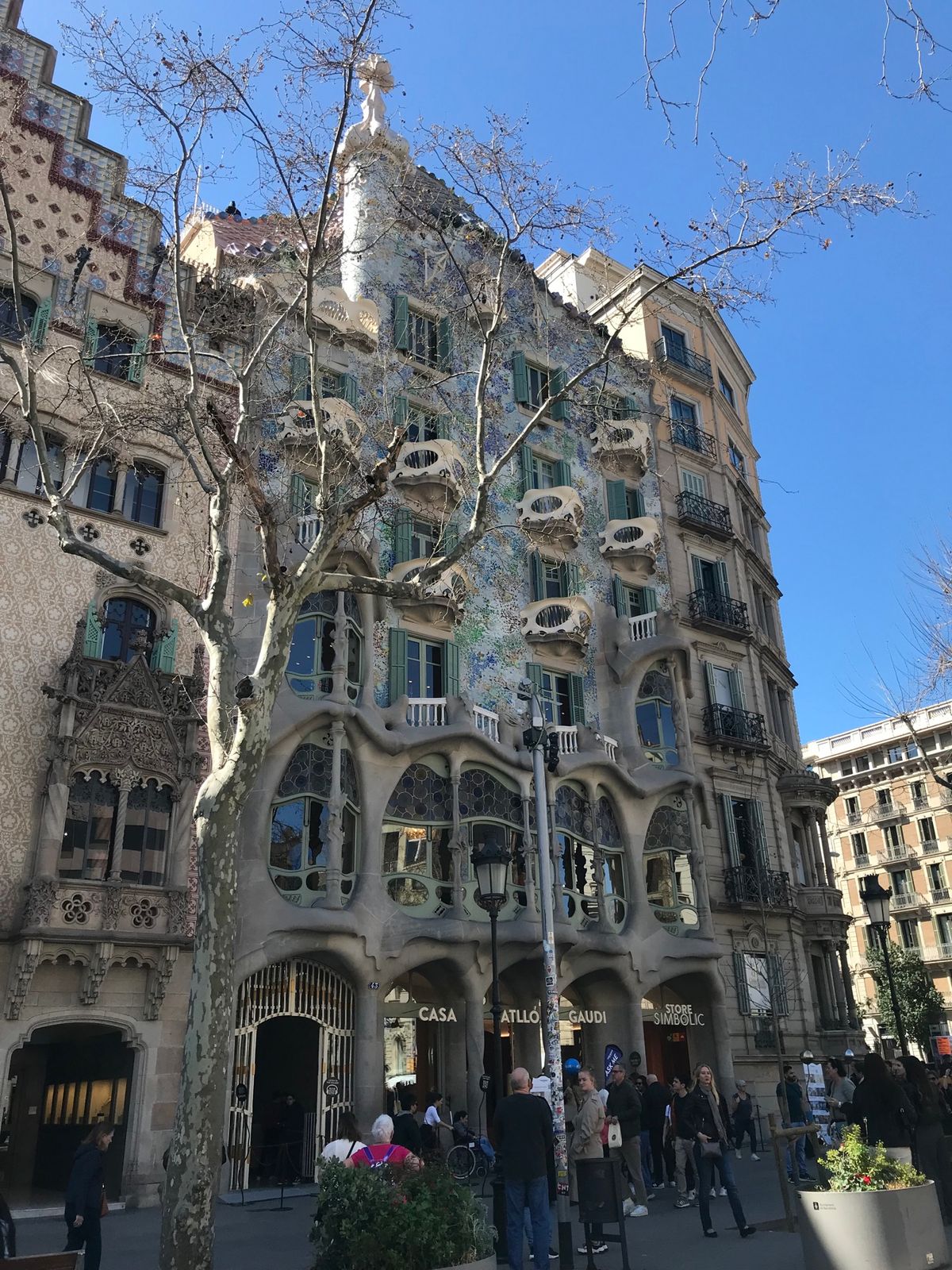 グエル公園
サグラダファミリア
カサ・ミラ
カサ・バトリョ

有名どころな...