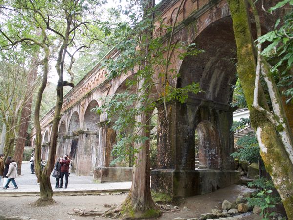 日本・京都府「一人旅/京都(&大阪ライブ)」の写真：南禅寺水路閣
水路というのは、どの国でも...