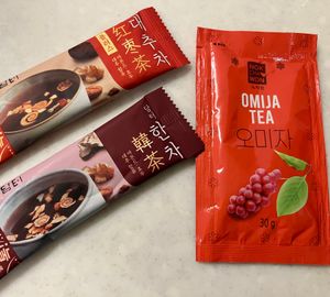 おまけ
お土産で購入した韓茶がとっても美味しい！
次回は沢山買って帰らなければ。