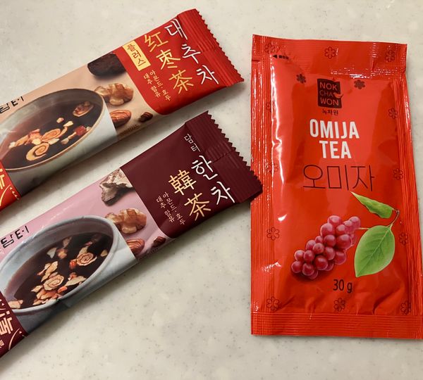 大韓民国 (韓国)「ソウル食べ歩き旅」の写真：おまけ
お土産で購入した韓茶がとっても美...