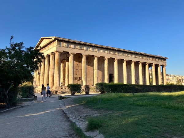 トルコ「イスタンブール&アテネ」の写真：古代アゴラ
午後は暑いので、少しホテルで...