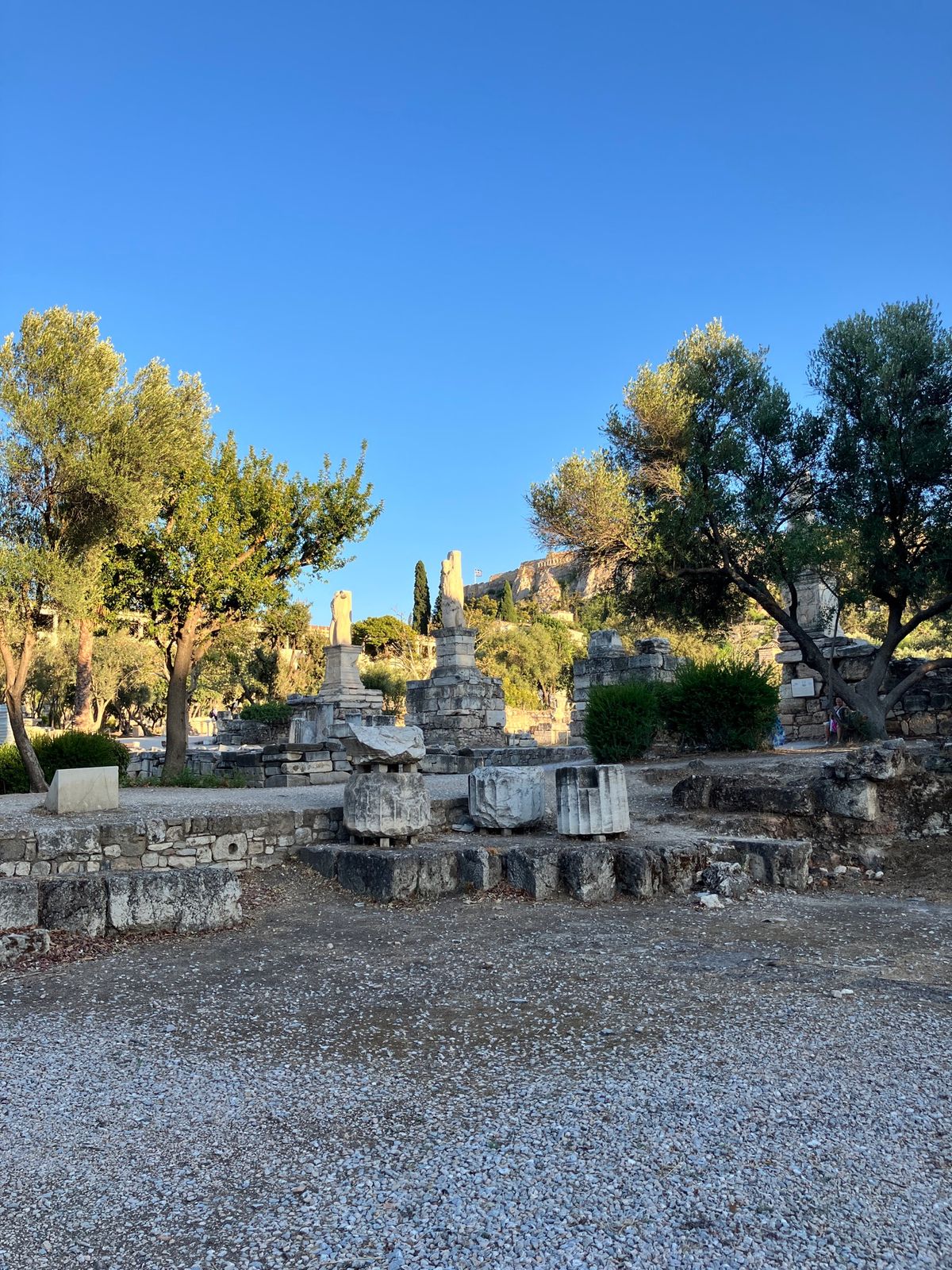 古代アゴラ
午後は暑いので、少しホテルで休憩してから。
ホテルから徒歩5分...