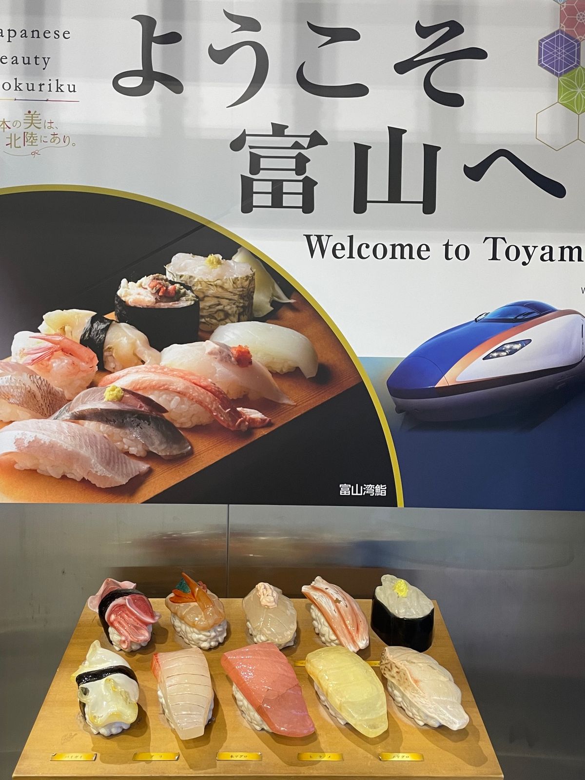 朝思い立って10時30分に予約。11時49分のはくたかでいざ富山へ！
ガラ...