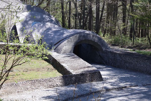日本・軽井沢「2025GW・伊香保、草津温泉家族旅行」の写真：ランチの後は中軽井沢へ。石の教会も見まし...