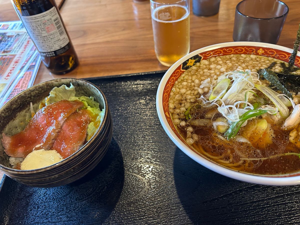 郡山で昼食と帰ってそばメシ