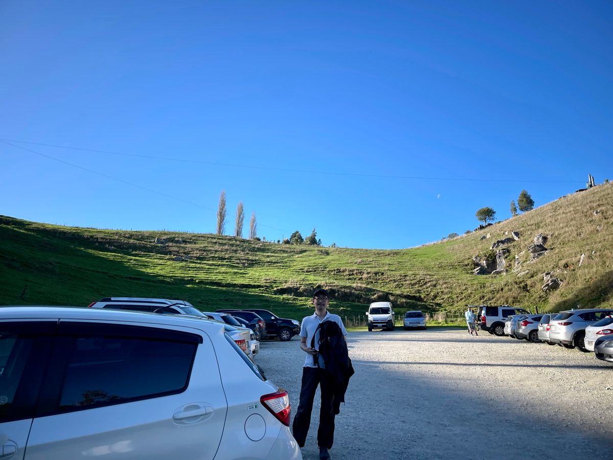 NZLは食べ物に非常に困るので、基本は自炊ですが、Waitomo Cave...