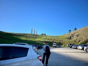 NZLは食べ物に非常に困るので、基本は自炊ですが、Waitomo Cave...