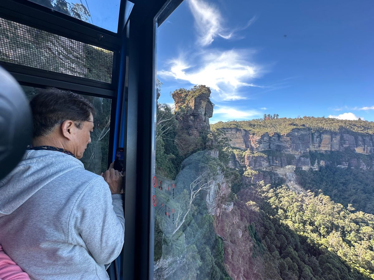 最後は Scenic CablewayでTop Station へ。