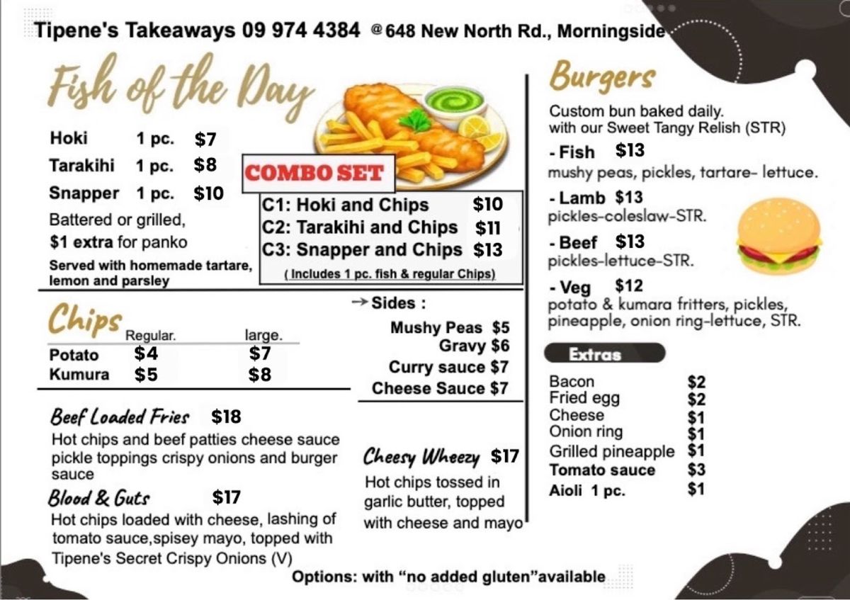 お昼はタイ人が営むフィッシュ&チップスのお店へ。
小さなお店でオークランド...