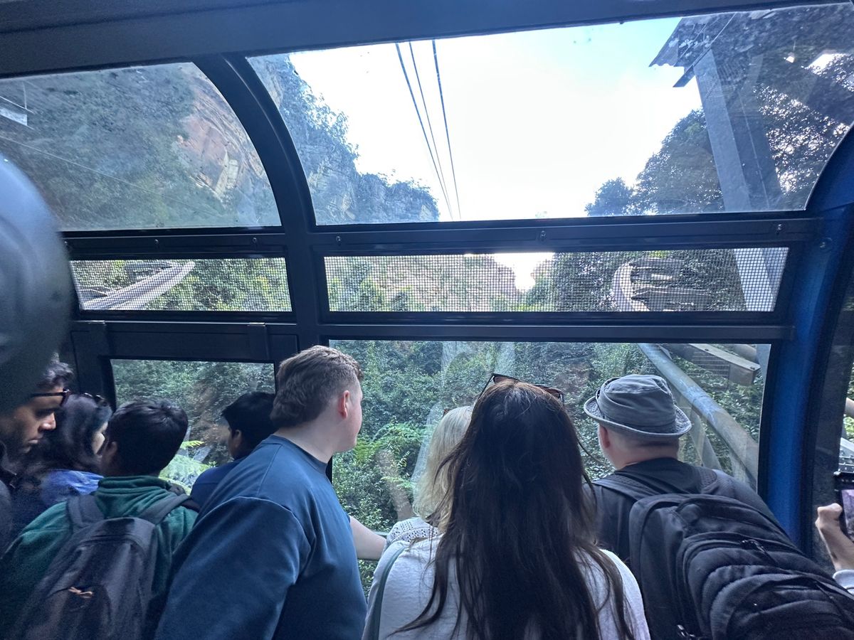 最後は Scenic CablewayでTop Station へ。